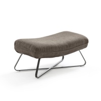 Подставка Для ног из 100 льна Helma единый размер серый AM.PM  фото, kupilegko.ru